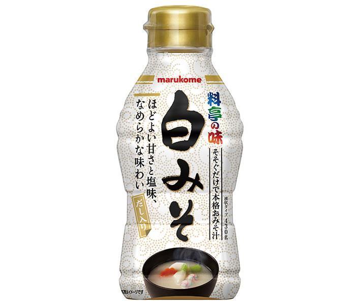 Marukome liquid miso white miso 430g x 10 pieces [shipped in Japan]