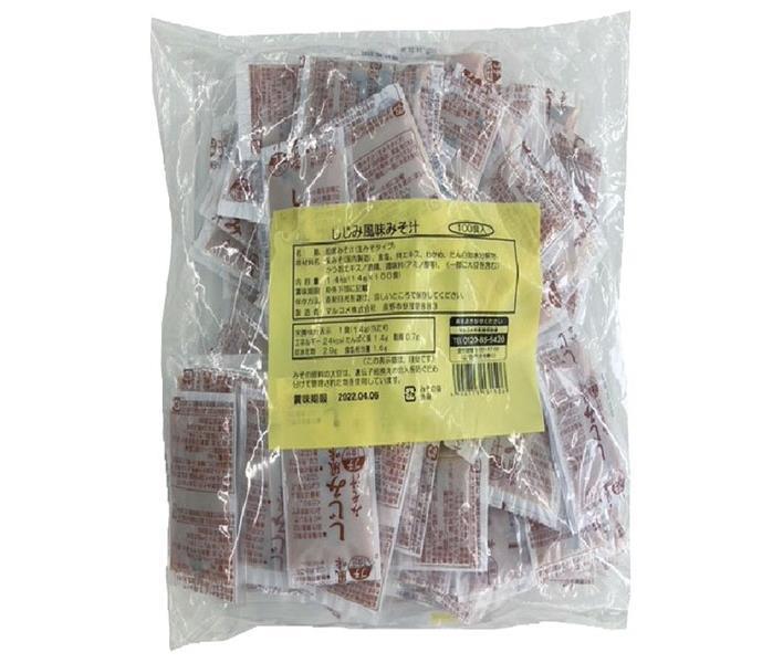 マルコメ 業務用生みそ汁 しじみ 100食×6袋入【日本出荷】