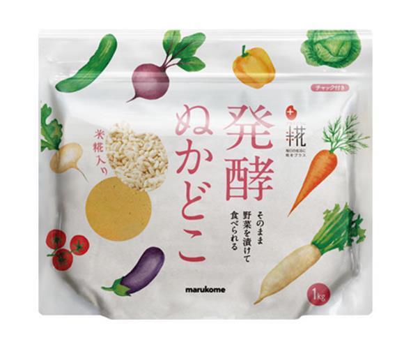 Marukome Plus Koji Fermented Rice Bran 1kg x 6 bags [Shipped in Japan]