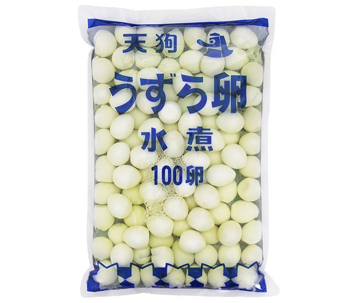 天狗缶詰 うずら卵 水煮 国産 100個×4袋入【日本出荷】