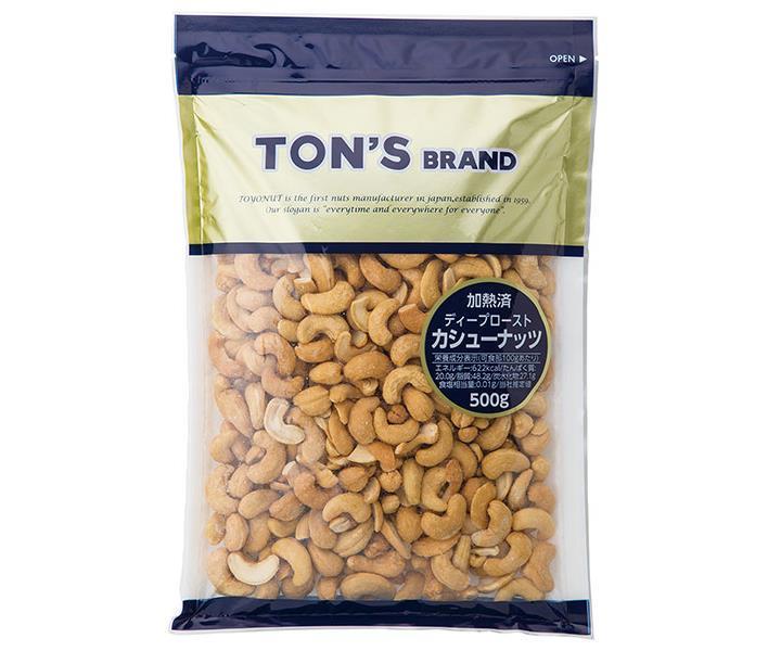 Toyo Nut Foods Ton heated cashew nuts 500g x 10 bags [shipped in Japan]