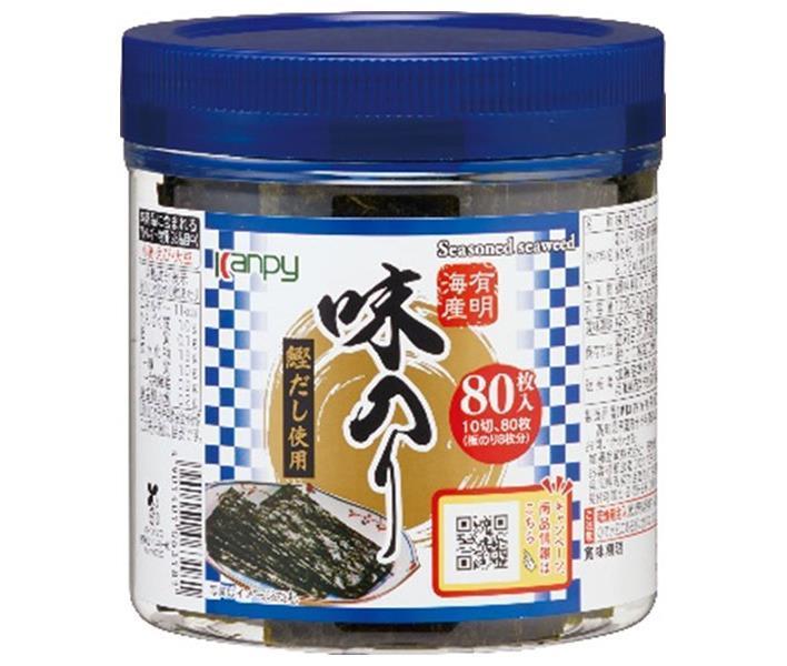 カンピー 有明海産卓上味のり 10切80枚×12個入【日本出荷】