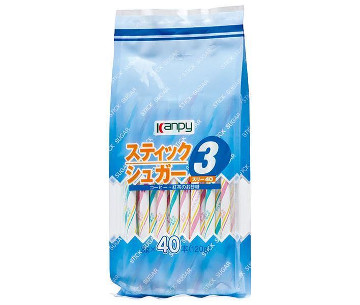 カンピー スティックシュガー (3g×40P)×40袋入【日本出荷】