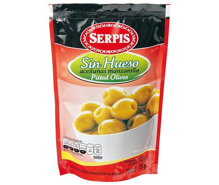 セルピス グリーンオリーブ(種なし) 175gパウチ×12袋入【日本出荷】