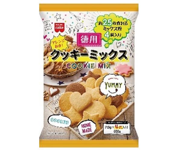 共立食品 徳用 クッキーミックス 600g(150g×4袋)×6袋入【日本出荷】