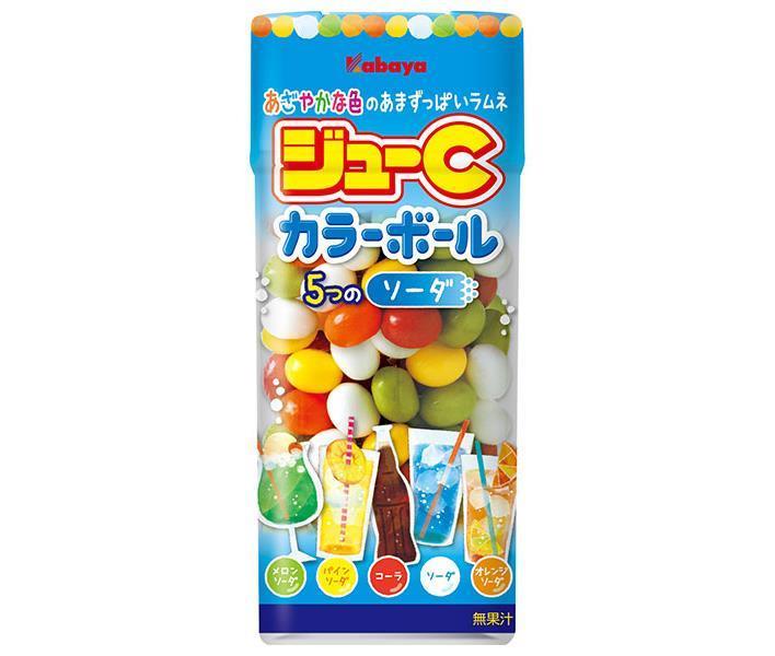 Kabaya Ju C Color Ball Soda 35g x 30 (10 x 3) pieces [Shipped in Japan]