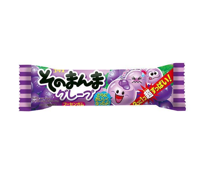 コリス そのまんまグレープガム 3個×40(20×2)個入【日本出荷】