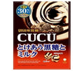 UHA味覚糖 CUCU(キュキュ) とけあう黒糖とミルク 80g×6袋入【日本出荷】