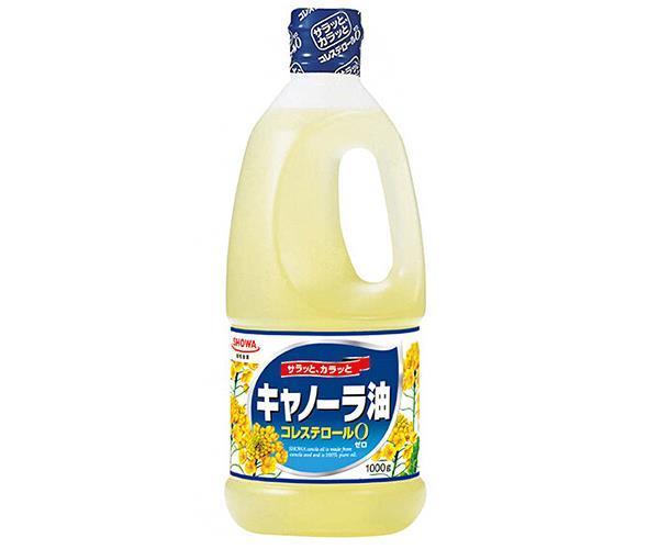 Showa Sangyo Canola Oil 1000g x 12 bottles [Shipped in Japan]