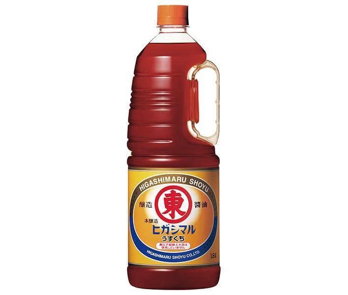 Higashimaru Soy Sauce Usukuchi Soy Sauce Handy 1.8L x 6 bottles [Shipped in Japan]
