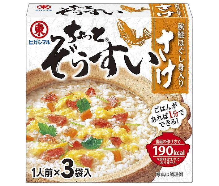 ヒガシマル醤油 ちょっとぞうすい さけ 3袋×10箱入【日本出荷】