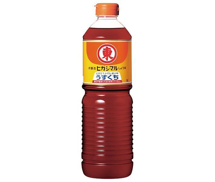 Higashimaru Soy Sauce Usukuchi Soy Sauce 1L plastic bottle x 15 pieces [shipped in Japan]