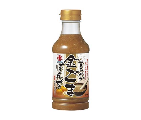 ヒガシマル醤油 まろやか金ごまぽんず 330mlペットボトル×12本入【日本出荷】