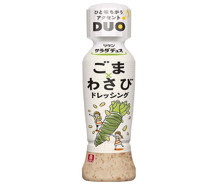 理研ビタミン リケン サラダデュオ ごまわさびドレッシング 190mlペットボトル×12本入【日本出荷】