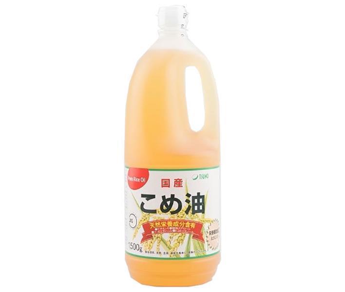 築野食品工業 こめ油 1500g×5本入【日本出荷】