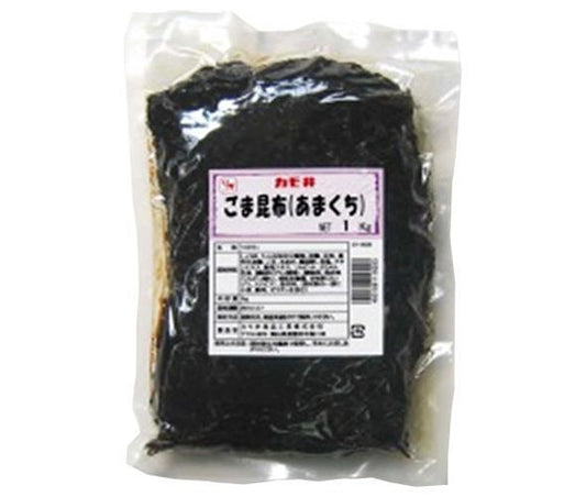 カモ井 ごま昆布(あまくち) 1kg×1袋入【日本出荷】
