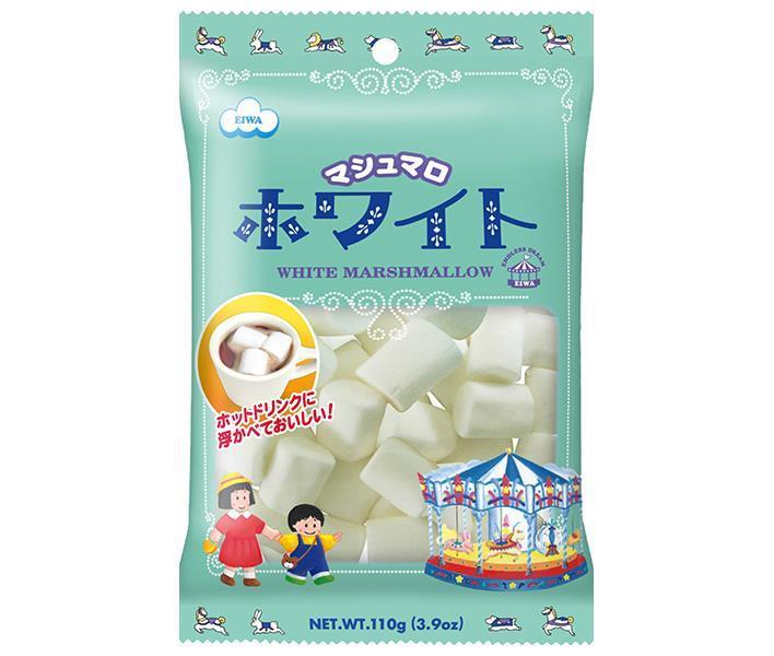 エイワ ホワイトマシュマロ 110g×12袋入【日本出荷】