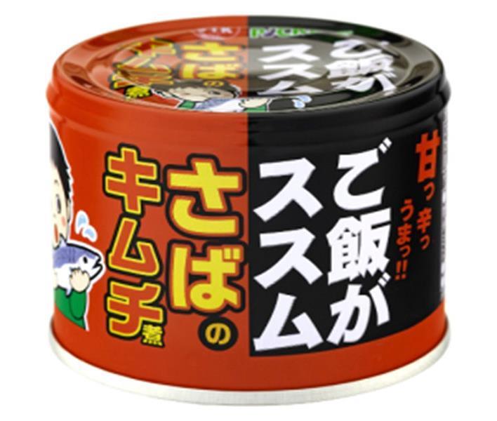 Shinada Canned Rice Susumu Mackerel Boiled with Kimchi 190g can x 24 pieces [Shipped in Japan]