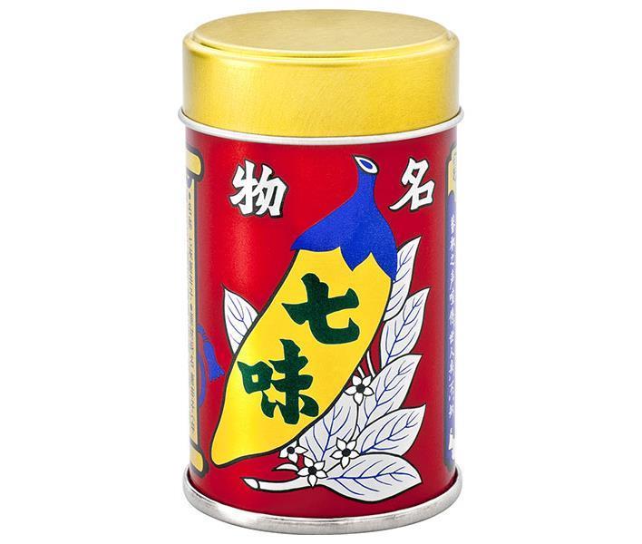 八幡屋礒五郎 七味唐からし缶 14g×10個入【日本出荷】