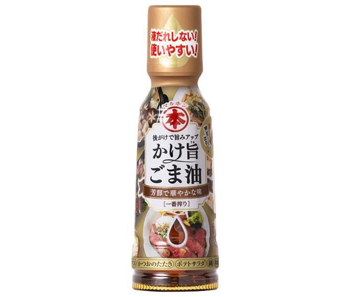 Takemoto Yushi Maruhon Kake Umi Sesame Oil Ichiban Shibori 150g PET bottle x 12 bottles [Shipped in Japan]