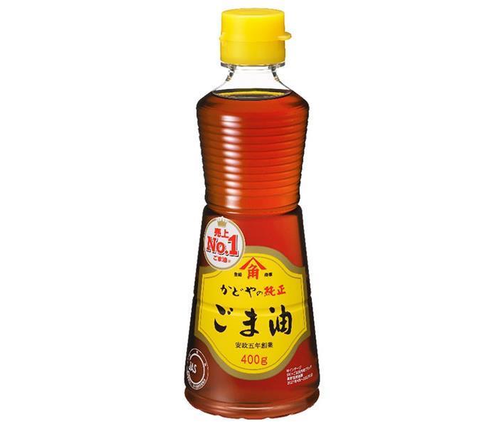 かどや製油 金印純正ごま油 400g×12本入【日本出荷】