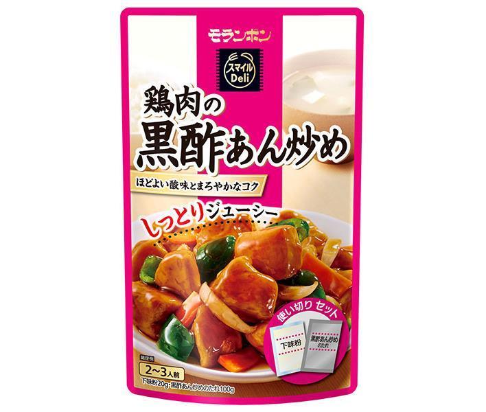 モランボン スマイルDeli 鶏肉の黒酢あん炒め 120g×10袋入【日本出荷】