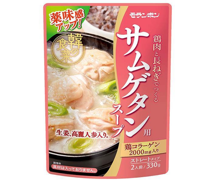 Moranbong Korean food Samgyetang soup 330g x 10 bags [shipped in Japan]