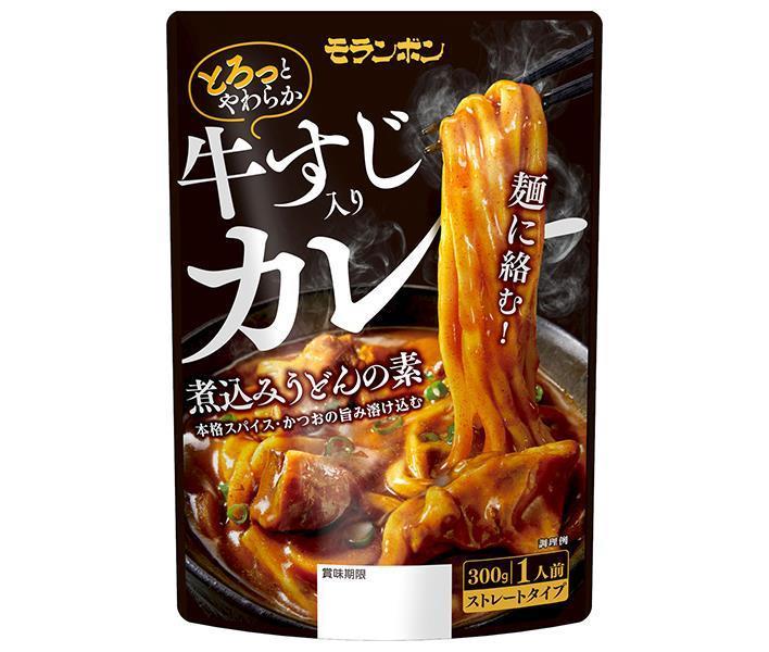 Moranbong Curry stew udon base with beef tendon 300g x 10 bags [shipped in Japan]