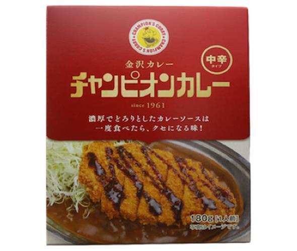 チャンピオンカレー チャンピオンカレー レトルト 中辛 180g×40箱入【日本出荷】