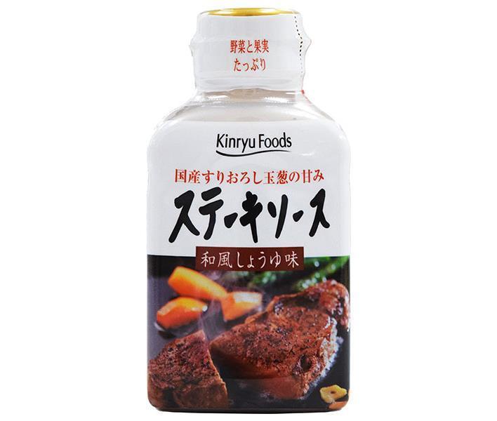 Kinryu Foods Steak Sauce Japanese Soy Sauce Flavor 220g PET Bottle x 12 bottles [Shipped in Japan]