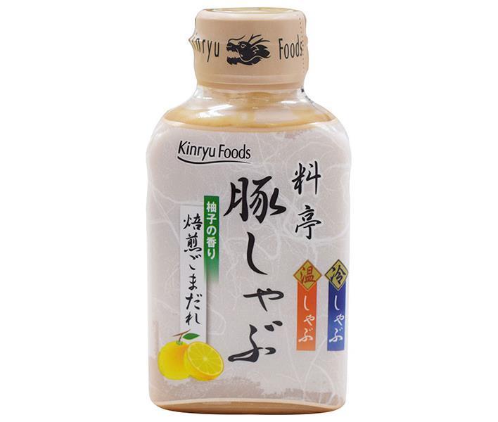 Kinryu Foods Pork Shabu Roasted Sesame Sauce 220g PET bottles x 12 bottles [Shipped in Japan]