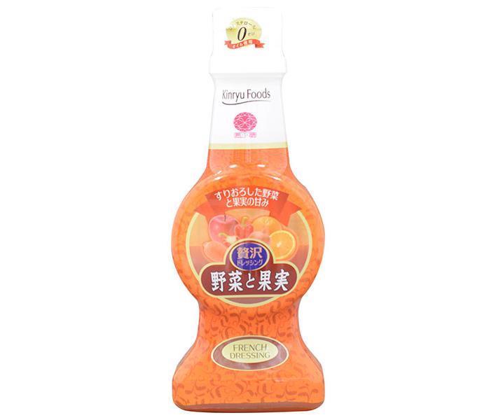 Kinryu Foods Rare Sugar Luxury Dressing Vegetables and Fruits 230g PET bottles x 12 pieces [Shipped in Japan]