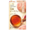 AGF Blendy Café Latory Stick Rich Peach Tea (6.5g x 7 pieces) x 24 boxes [Shipped in Japan]