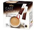 AGF ブレンディ カフェラトリー スティック 濃厚ミルクカフェラテ 甘さなし (11.3g×18本)×6箱入【日本出荷】