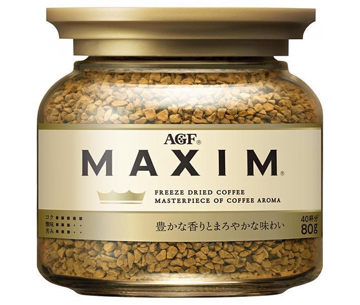 AGF Maxim 80g bottle x 24 bottles [shipped in Japan]