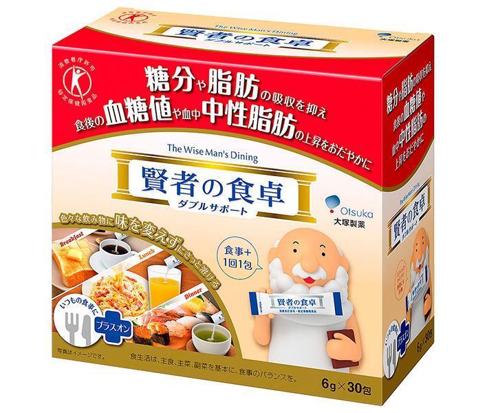Otsuka Pharmaceutical Ken's Dining Table Double Support [Food for Specified Health Use Special Insurance] 6g x 30 packets x 1 box [Shipped in Japan]