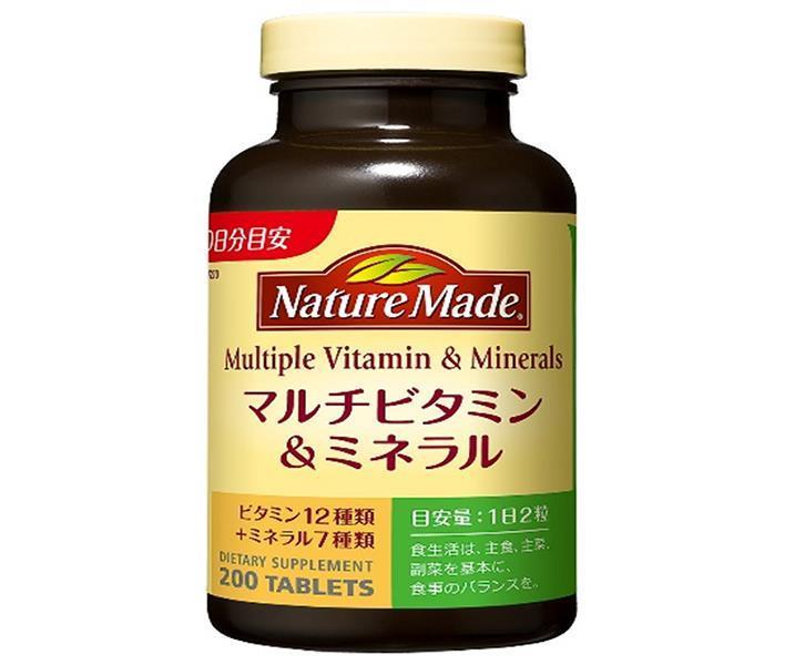 Otsuka Pharmaceutical Nature Made Multivitamin & Mineral 200 tablets x 3 pieces [shipped in Japan]