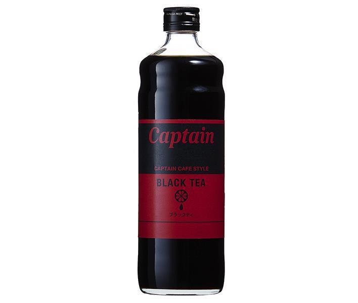 中村商店 キャプテン ブラックティ 600ml瓶×12本入【日本出荷】