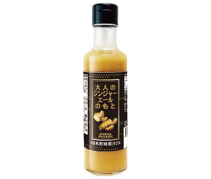 Nakamura Shoten Captain Adult Ginger Ale 200ml bottle x 12 bottles [shipped in Japan]