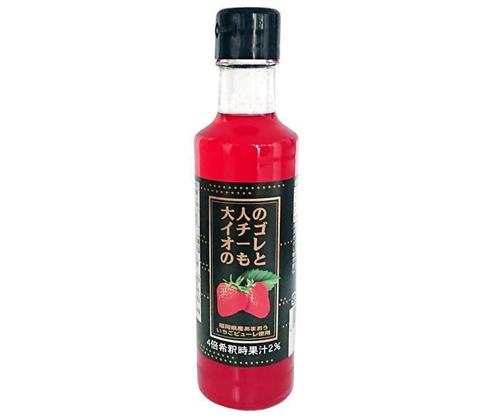 中村商店 キャプテン 大人のイチゴオーレのもと 200ml瓶×12本入【日本出荷】