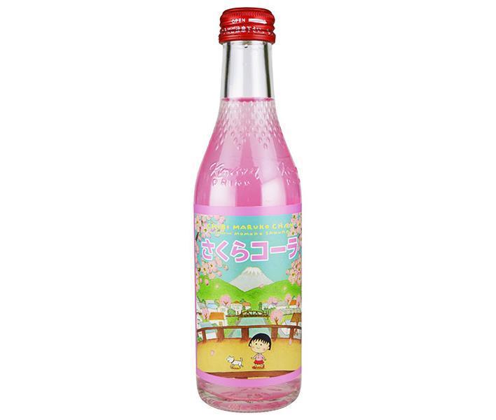 木村飲料 ちびまる子ちゃん さくらコーラ 240ml瓶×20本入【日本出荷】