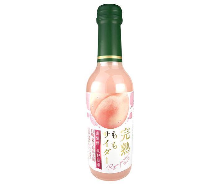 Kimura Beverage Ripe Peach Cider 240ml bottle x 20 bottles [shipped in Japan]