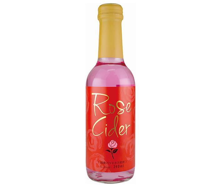 Kimura Beverage Rose Cider 240ml bottle x 20 bottles [shipped in Japan]