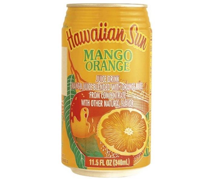 Lead Off Japan Hawaiian Sun Mango Orange 340ml can x 24 pieces [Shipped in Japan]