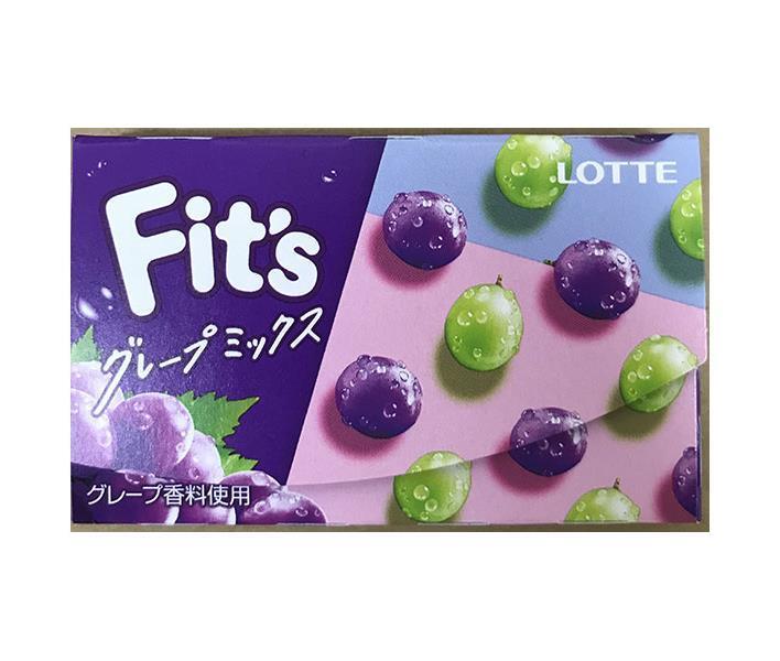 ロッテ Fit’s グレープミックス 12枚×10個入【日本出荷】