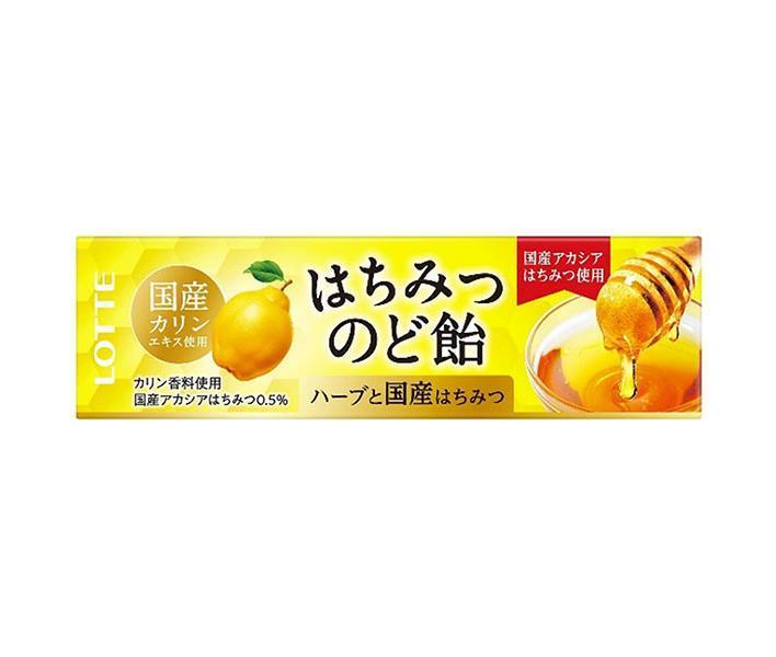 Lotte Honey Karin throat candy 11 pieces x 10 pieces [shipped in Japan]