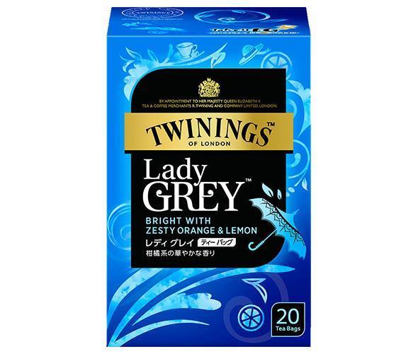 Kataoka Bussan Twining Lady Gray (2.1g x 20 bags) x 4 pieces [shipped in Japan]