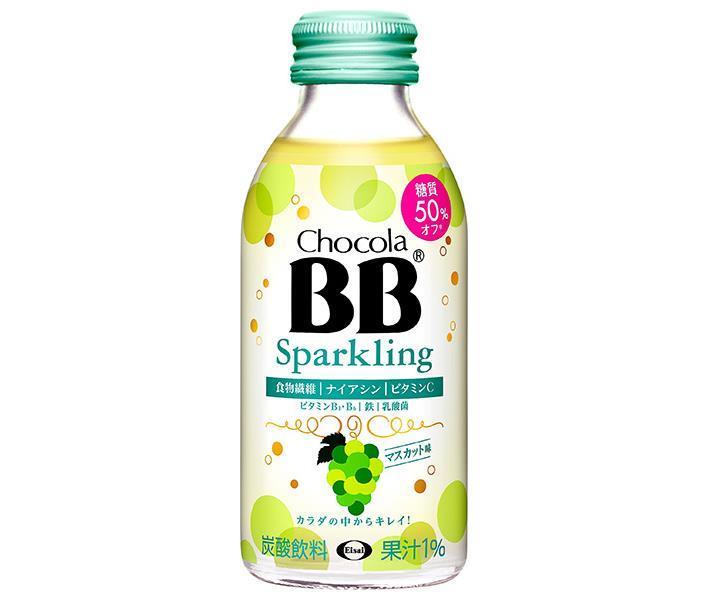 Eisai Chocola BB Sparkling Muscat Flavor 140ml bottle x 24 bottles [Shipped in Japan]