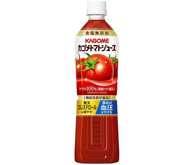 カゴメ トマトジュース 食塩無添加(濃縮トマト還元)【機能性表示食品】 720mlペットボトル×15本入【日本出荷】