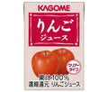 カゴメ りんごジュース 100ml紙パック×36本入【日本出荷】